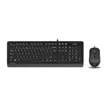 A4 Tech F1010 Q USB Klavye Mouse Set