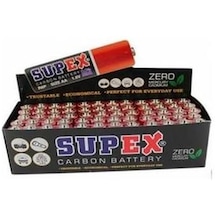 Supex R6 1.5v Çinko Karbon Aa Kalem Pil 60lı Paket
