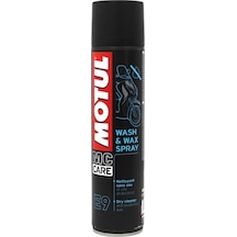 Motul E9 Wash & Wax 400 Ml Temizleme ve Parlatma Spreyi