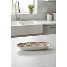 Valencia Oval Kayık Tabak 25cm Dijital Salda Rinart