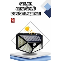 Tek Bahçe Lambası Bahçe Aydınlatma Sensörlü Suya Dayanıklı 100 Led Najmaddin Diğer