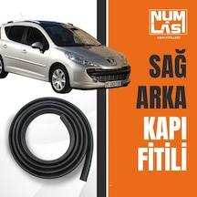 Peugeot 207 Station Wagon Sağ Arka Kapı Fitili-a Kalite-numlas-nm3659