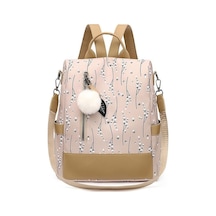 Ganzhoushop Yumağı Yeni Sırt Sırt Seyahat Saç Rahat Purple Öğrenci Moda Kitap Kapasiteli Kadınlar İçin Çiçekli Çantası Çantası Çantası Çantaları Büyük Baskı Ou Mor