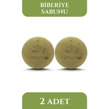 Sabunal Biberiye Sabunu 2 Adet - Saç ve Cilt İçin Arındırıcı Doğal Sabun
