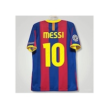 Barcelona 2010/11 İç Saha Messsi Yetişkin Forması Bordo