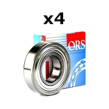 Ors 6201 Zz Tek Sıralı Sabit Bilyalı Rulman 12 x 32 x 10 MM 4'lü