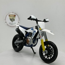 Husqvarna Fs 450 1:18 Diecast Model Motosiklet Detaylı Metal Maketna