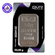 E-gümüş 50gr. Külçe Gümüş