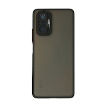 Redmi Note 10 Pro Kılıf Montreal Silikon Kapak - Siyah Bz8683140206314