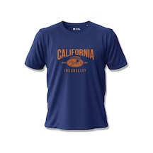 North Whiskers California Los Angeles Dağ Figürlü Outdoor Lacivert Unisex %100 Pamuk T-shirt Lacivert - 875714904 Lacivert - 875714904 Lacivert
