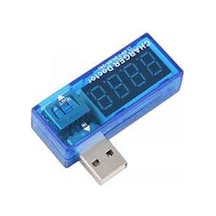 Robodünya-Dijital Usb Akım Ve Voltaj Ölçme Aparatı