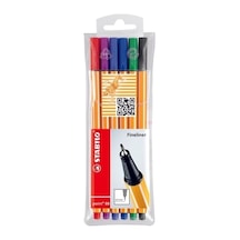 Stabılo Point 88 Keçeli Kalem 6'Lı Paket