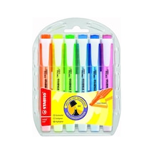 Stabilo Swing Cool Fosforlu Kalem 6'lı 275/6 Çok Renkli