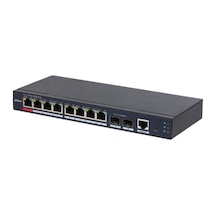 Dahua S4210-8GT-110 8 Port 8xge-2xge/sfp-1xge Yönetilebilir 110w Poe Switch