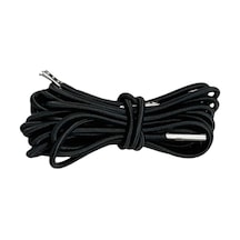 Suntek 4x Gravity Sandalye Kordonları Premium Elastik Siyah Siyah