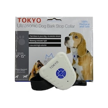 Tokyo Köpek Ultrasonik Havlama Tasması Gri