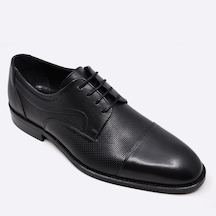Fosco Hakiki Deri Siyah Erkek Klasik Ayakkabı 9854 100