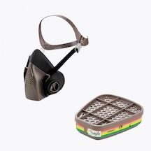 Mfa Ls-3700 Yarım Yüz Maske + Mfa 6111 Filtre Abek1 S/m