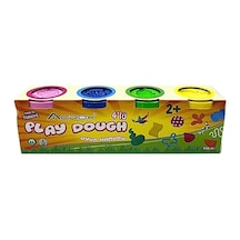 Büyük 4'li Oyun Hamuru Çok  Renkli