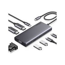 Ugreen 35588 8'i 1 Arada Usb 3.0 100w Pd Port Çoklayıcı Hub, 35588