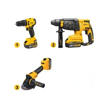 Sgs Combo Set 3 Parça Darbeli Matkap/kırıcı-delici Matkap/avuç Taslama Makinesi Sgs5450