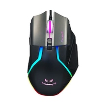 Rush Topaz RM84 10.000 DPI RGB Modüler Makro Tuşlar Oyuncu Gaming Mouse