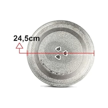 Regal Mikrodalga Fırın Cam Tabak Tepsi Döner Tabla Tırnaklı 24,5cm 245mm V42055622