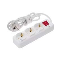 2 Metre Üçlü Topraklı Anahtar Priz