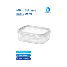 Mikro Saklama Kabı 750 Ml Çok Renkli 17 X 13 X 5 Cm