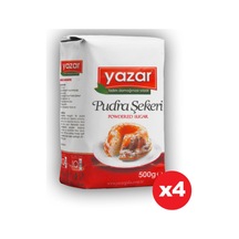 Yazar Pudra Şekeri 4 x 500 G