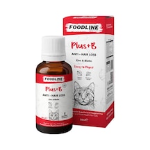 Kediler İçin Plus +b Damla 50 Ml, Tüy Sağlığını Tamamlayıcı Biotinli Multivitamin