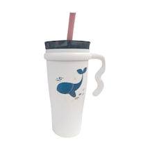 Çelik İçli Termos Bardak 1000ml Beyaz Yunus Diğer