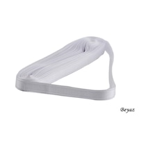 Grogren Kurdele 1 CM 10 M Beyaz N11.488