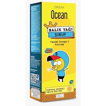 Ocean Balık Yağı Şurubu Portakal Aromalı 150ml