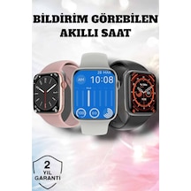 Akıllı Saat Adım Sayar Kalp Atışı İzleme Dokunmatik Bluetooth Bağlantılı