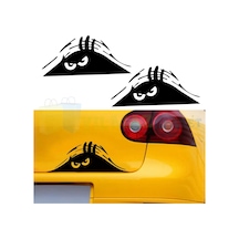 Kızgın Sinirli Bagajdan Bakan Adam Oto Sticker Araba Etiket 2 Ad