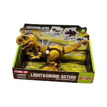 Mey İthalat Sh40652 Kurmalı Işıklı Sesli Yürüyen Dinozor