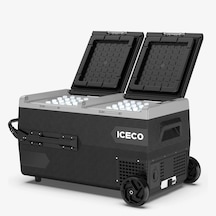Iceco K95d 12/24volt 95lt Akülü/kablolu/ Çift Bölmeli Kompresörlü Outdoor Oto Buzdolabı/dondurucu A