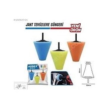 Rzp072c Rodex Konik Sünger Metal Parlatma Seti 3pcs/set 80