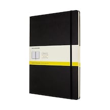 Moleskine Sert Kapak Defter Siyah Kareli - 19x25