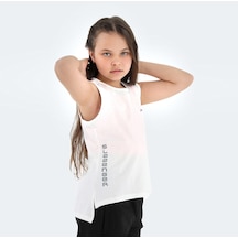 Slazenger  Dylan In Kız Çocuk Tişört Beyaz