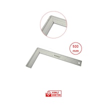 Alüminyum Marangoz Gönye 500 Mm Profesyonel Ölçüm Ve Hizalama Aleti