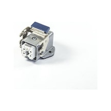 Emas Ebm05pe46 5 Kontaklı Eğik Priz Alt.gir.metal Açmalı