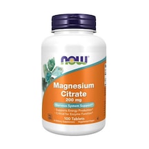 Now Magnesium Citrate 100 Tablet