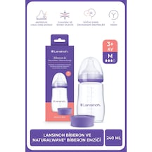 Lansinoh Natural Wave Biberon  240 ML