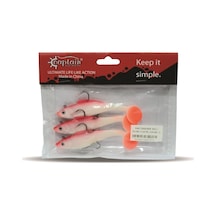 Captain 3567 Cracker Soft 10 CM 3' lü Paket Sahte Silikon Yem