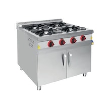 Csa Karacasan 80x80 Cm Tüplü 4 Lü Dolaplı Ocak