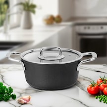 Aryıldız Atlanta Black Tencere 24 Cm Renkli