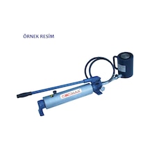 Cermax Hidrolik Tek Tesirli Deliksiz Silindir + Pompa 20 Ton 50 Mm