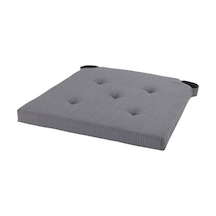 Sumuhome Ikea Justına 35/42X40 Cm Sandalye Minderi Gri Sumuhome Ikea Justına 35/42X40 Cm Sandalye Minderi Gri